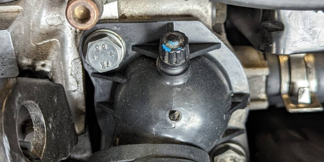 purge liquide de refroidissement 306