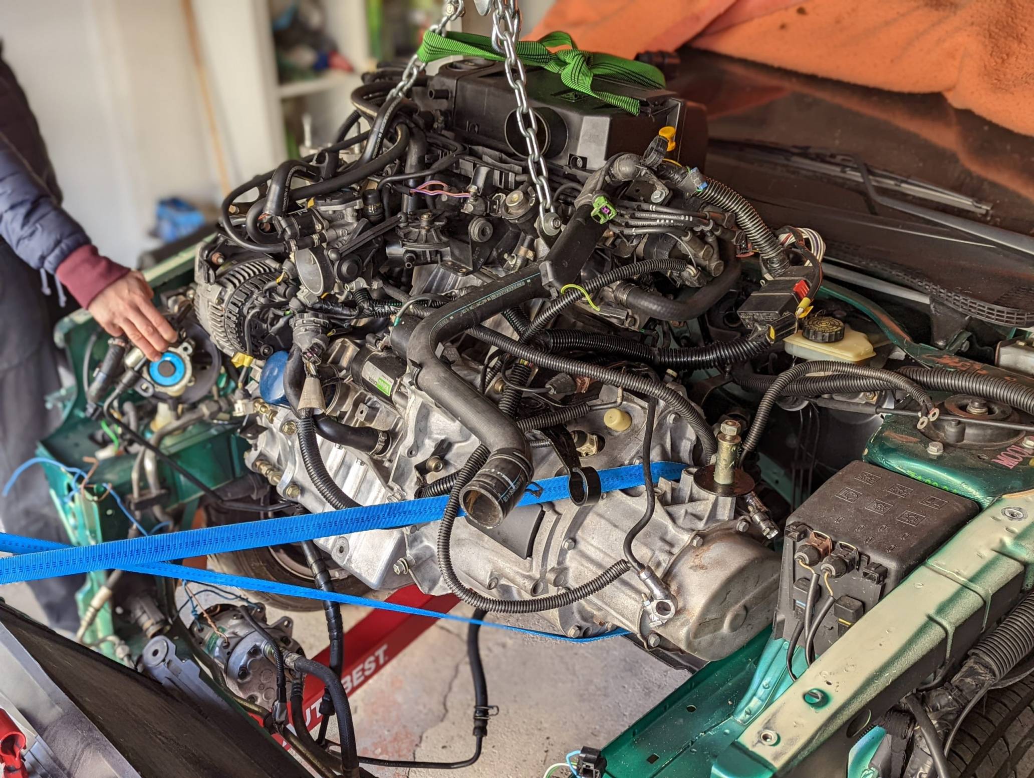 Repose moteur 306 cabriolet