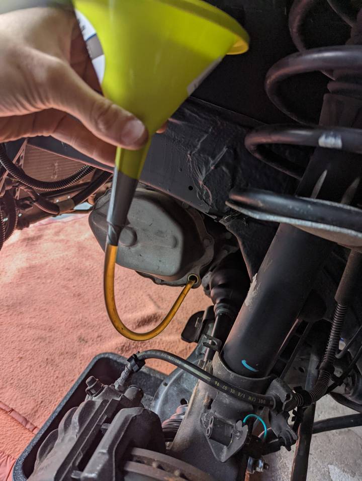 Vidange boîte de vitesses